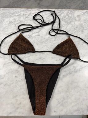 Metallic Lali and Layla Bikini